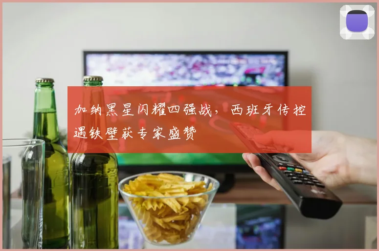 加纳黑星闪耀四强战，西班牙传控遇铁壁获专家盛赞